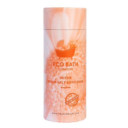 AlluraOneâ„¢ Eco Bath London Grapefruit Epsom Salt Soak - 1kg Detox Tube