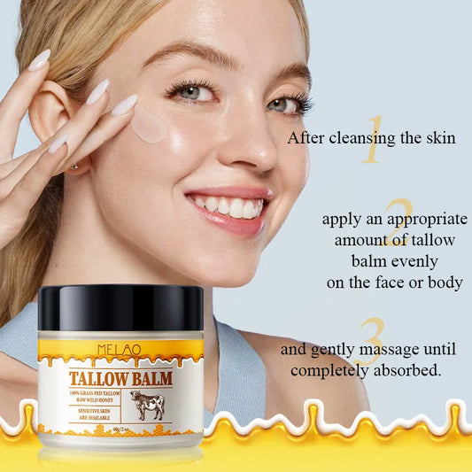 AlluraOneâ„¢ Tallow Skin Cream 60g Anti-wrinkle Moisturizing