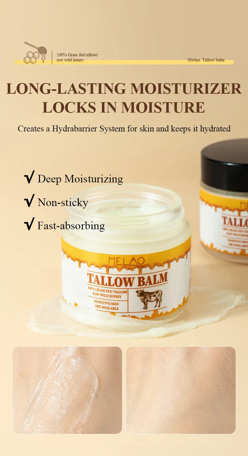 AlluraOne™ Tallow Skin Cream 60g Anti-wrinkle Moisturizing
