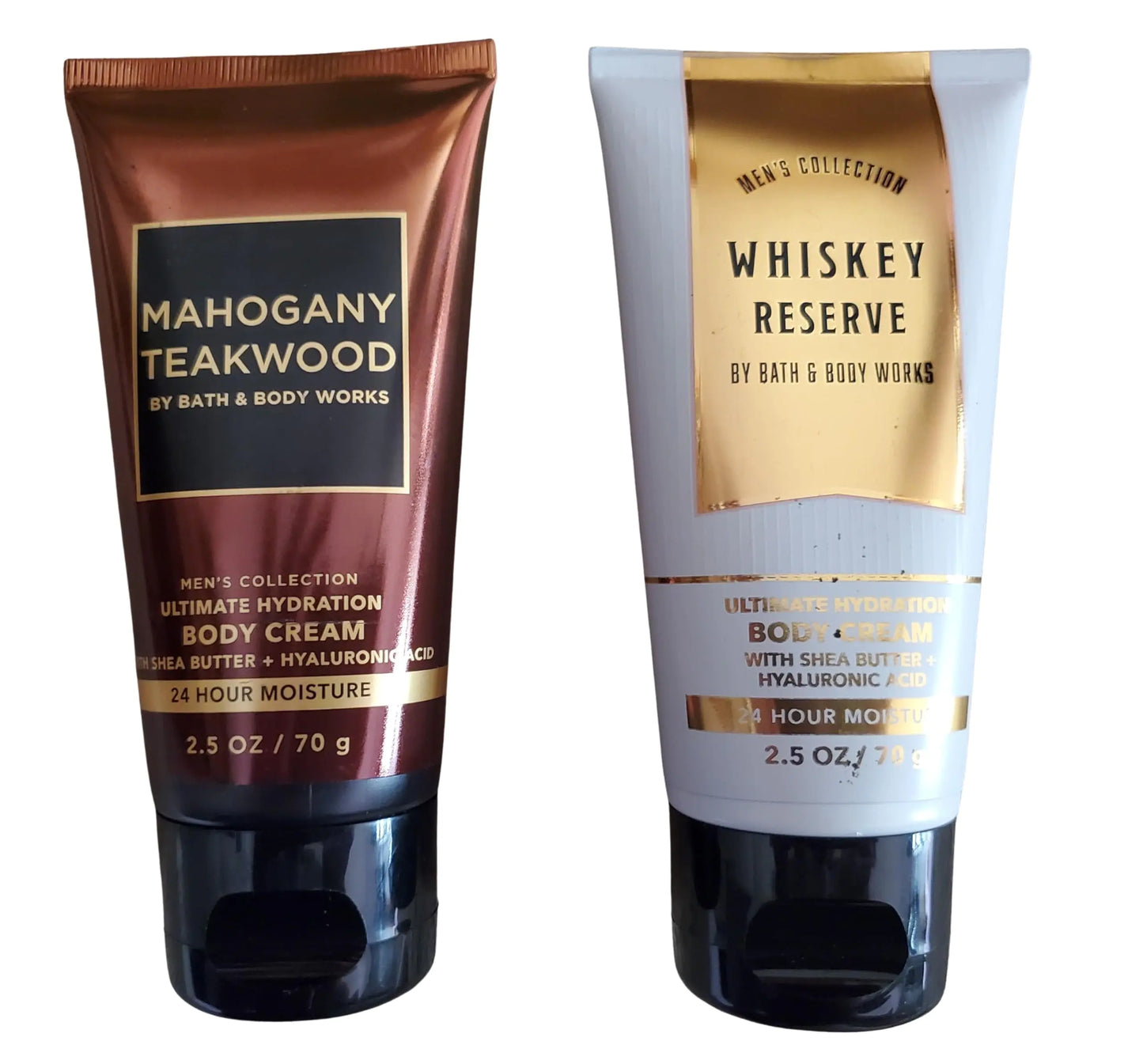 AlluraOne™ Travel Luxe Hydration Cream Duo: Whiskey & Mahogany 2.5oz
