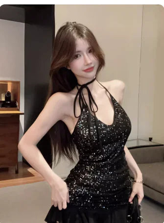 AlluraOne™ Black Lace Lingerie and Nightdress for Women