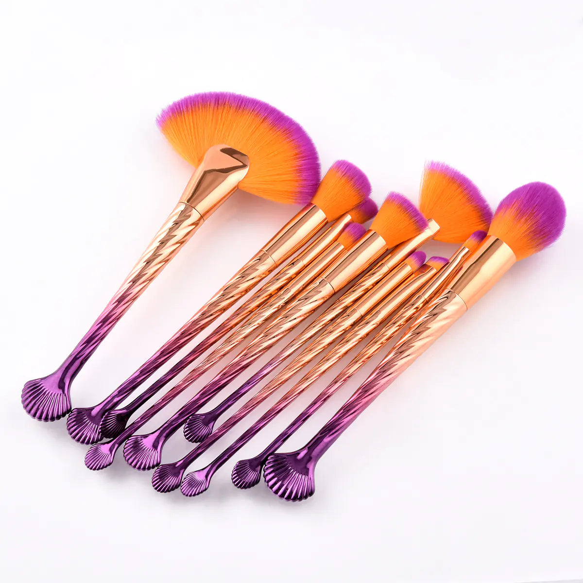 AlluraOne™ Makeup Tools Mermaid Makeup Brushes