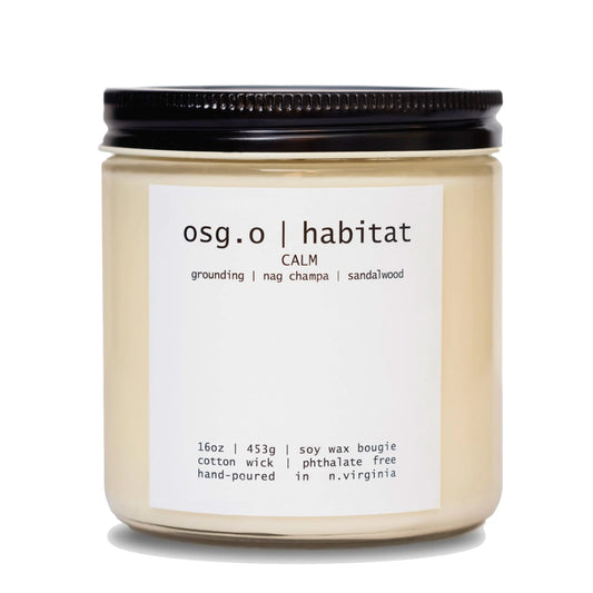 AlluraOneâ„¢ Sandalwood Essence Soy Candle - 60hr Aromatherapy