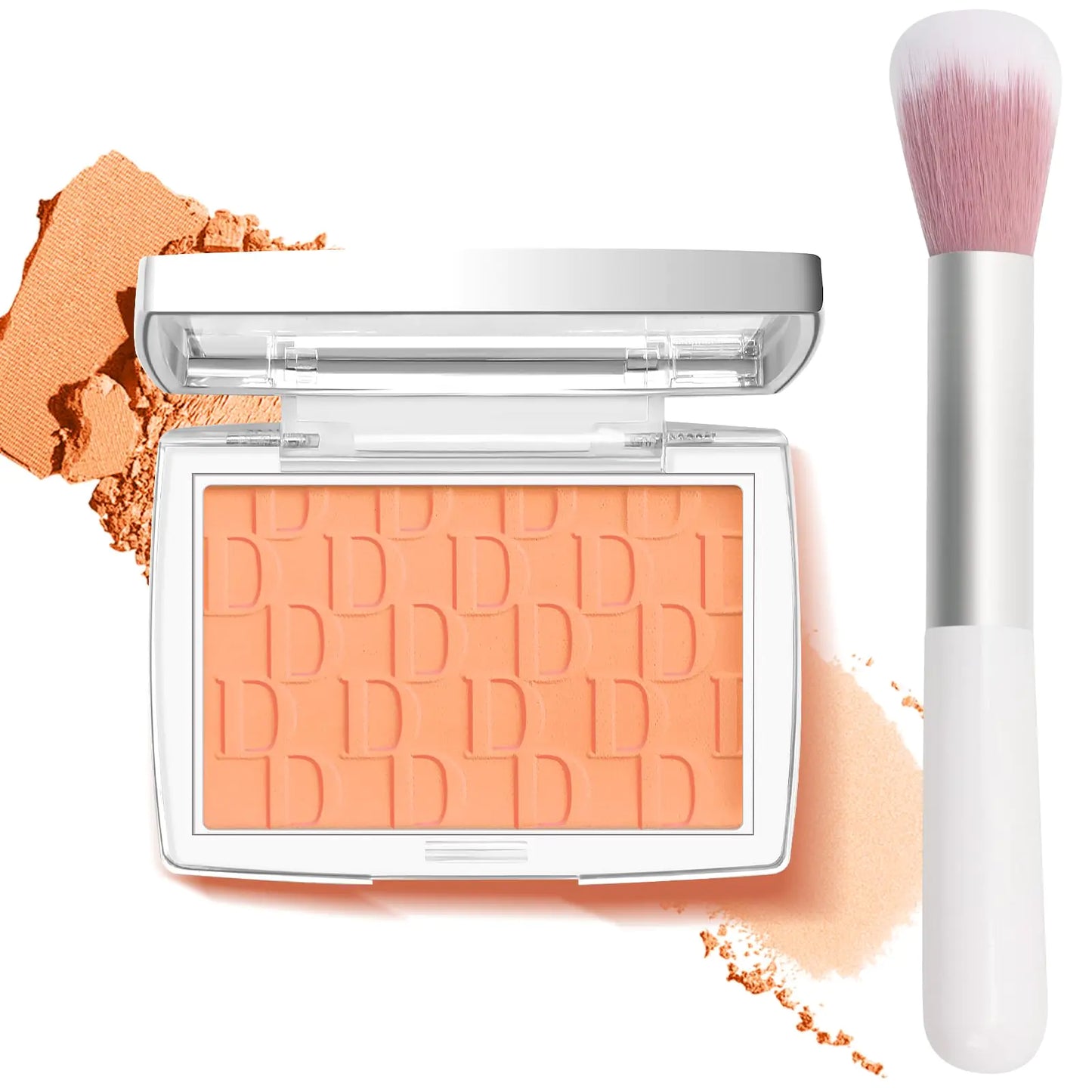 AlluraOne™ Coral Essence Matte Blush Palette with Brush