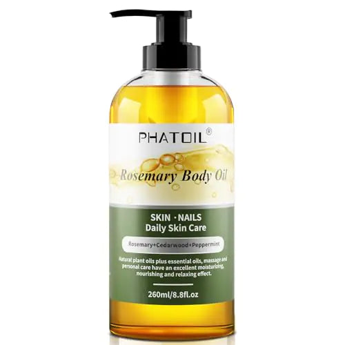 AlluraOne™ Rosemary Radiance Body and Hair Oil with Pump 260ml