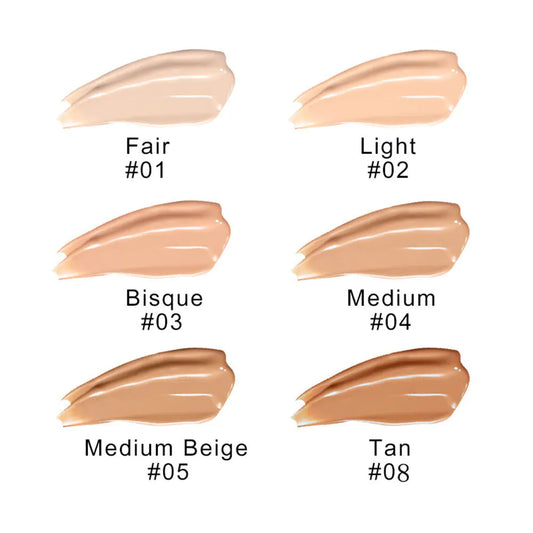 AlluraOneâ„¢ Matte Waterproof Liquid Foundation and Concealer Cream