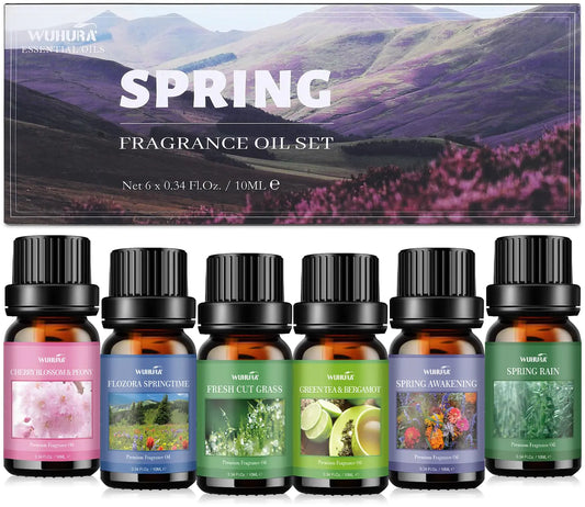 AlluraOneâ„¢ Spring Essence Aromatherapy Oils Collection