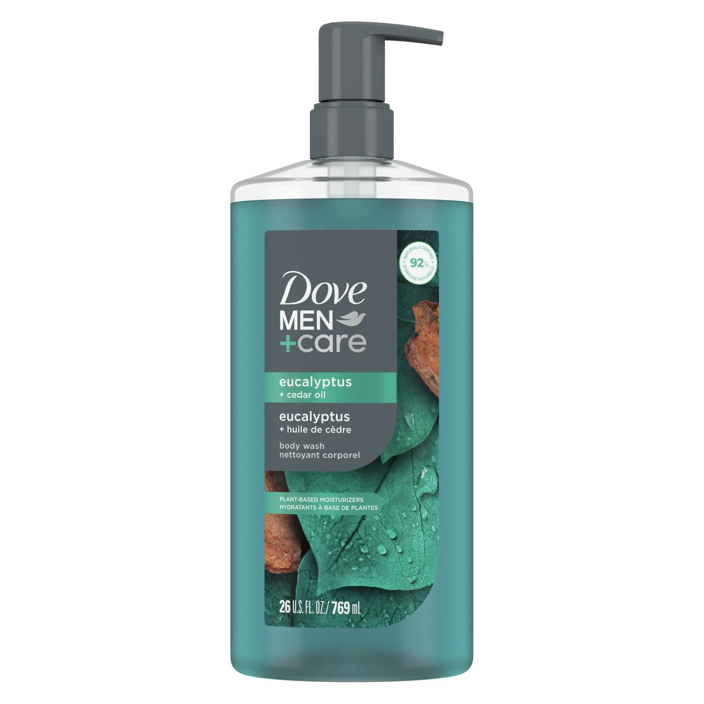AlluraOne™ DOVE MEN + CARE Eucalyptus Cedar Body Wash 26 oz
