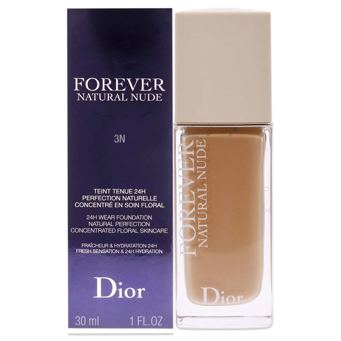 AlluraOne™ Dior Forever Natural Nude 24H Foundation - 3N Neutral 1 oz