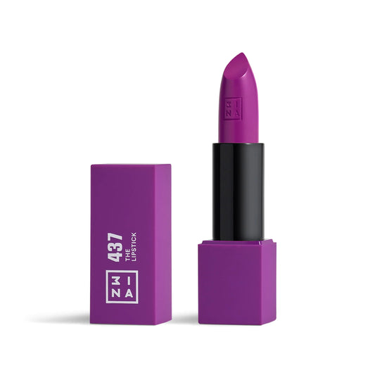 AlluraOne™ 3INA Matte Vegan Lipstick 437 - Purple - Long-Lasting