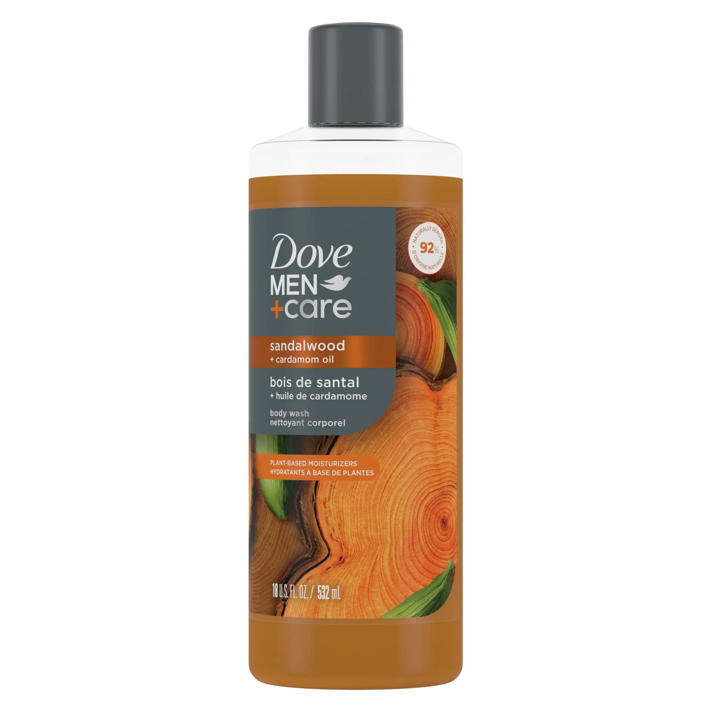 AlluraOne™ DOVE MEN Essential Oils Body Wash with Sandalwood & Cardamom 18 oz