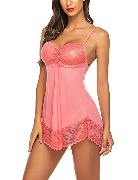AlluraOne™   New European and American Lace Lingerie Nightwear