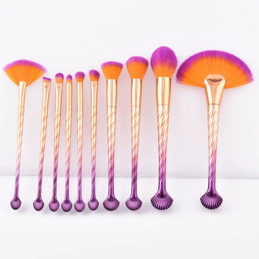 AlluraOne™   Makeup Tools Mermaid Makeup Brushes