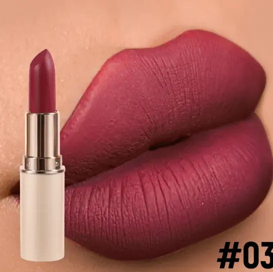 AlluraOne™   Matte Lipstick Half Cylinder