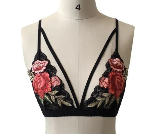 AlluraOne™  Fashionable Sexy Embroidered Lace Lingerie