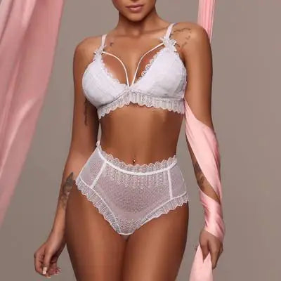 AlluraOne™   Cross-Border Exclusive Lace Lingerie Set for Women