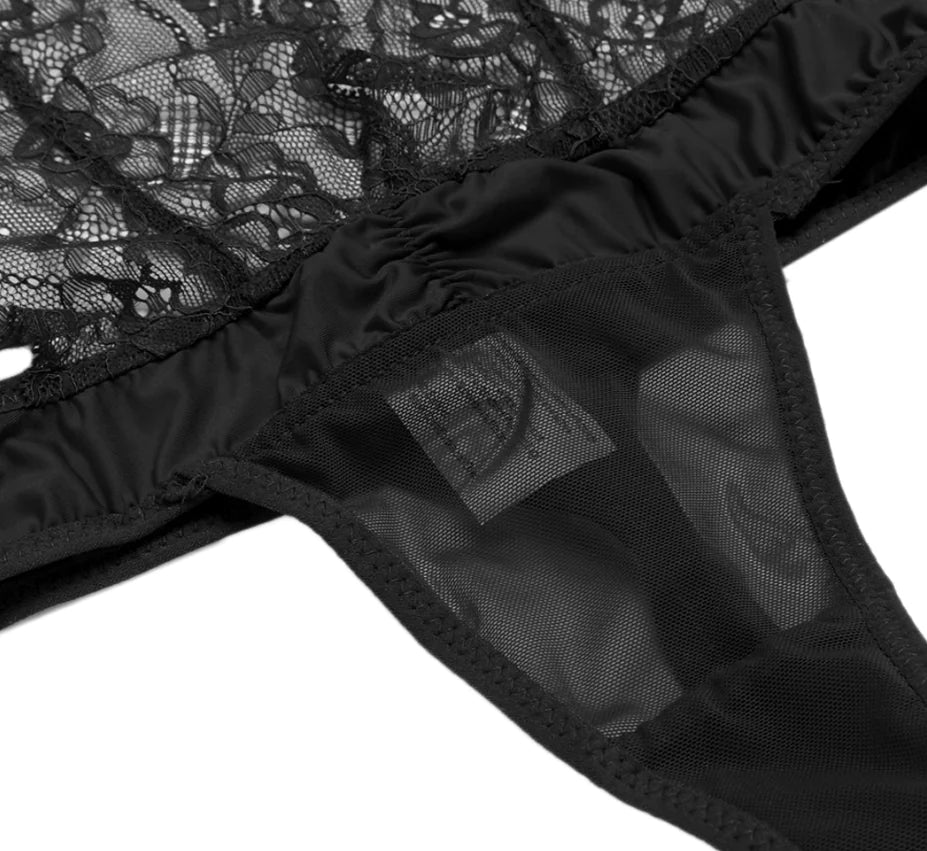 AlluraOne™   Lace Lingerie and Cami Set for Intimate Wear