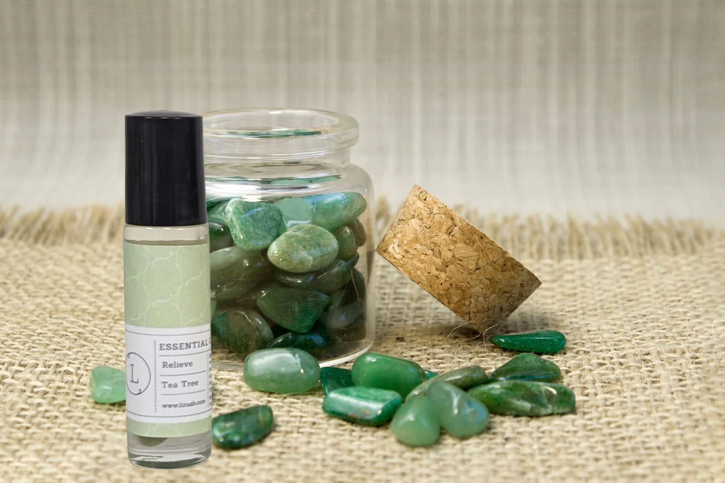 AlluraOne™   Set of Essential Oils Roll-On with Crystals