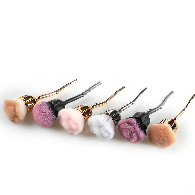 AlluraOne™   Rose Petal Makeup Brush Set