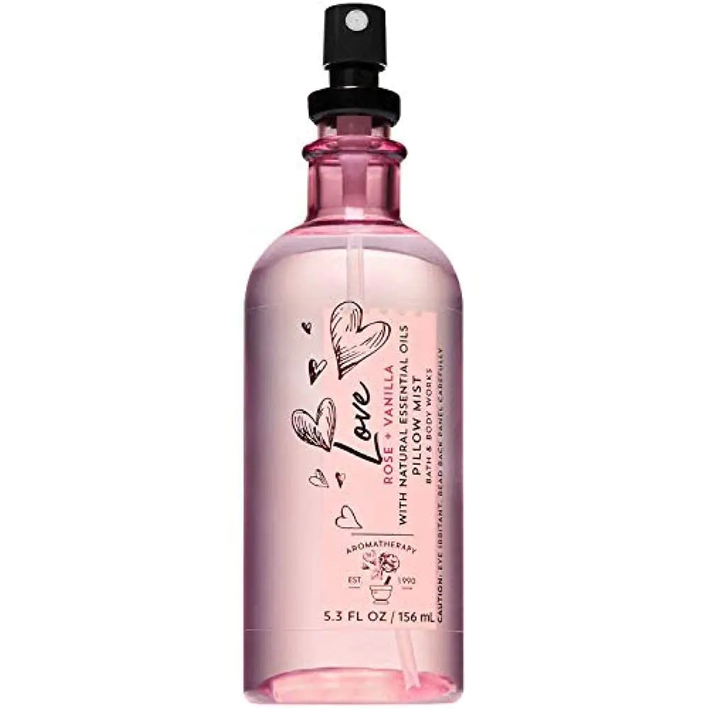 AlluraOne™   Aromatherapy Love Rose Vanilla Pillow Spray