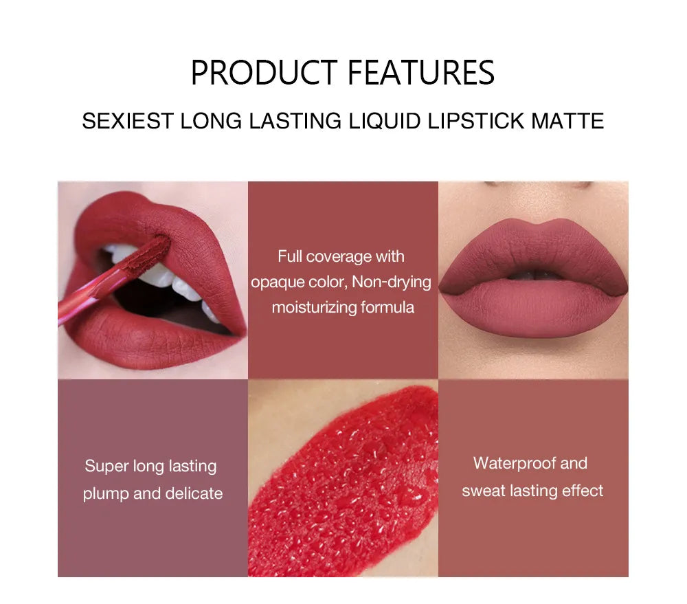 AlluraOne™   HANDAIYAN Matte Liquid Lipstick