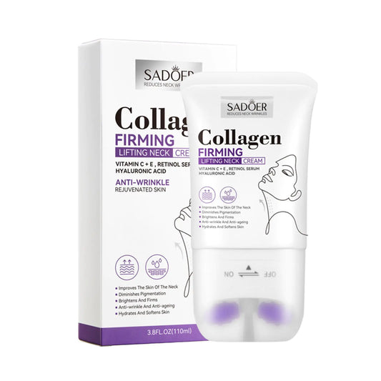 AlluraOne™   Radiant Neck Lift Cream with Dual Roller