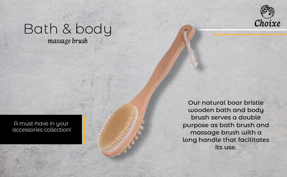 AlluraOne™   Bath Body Massage Brush