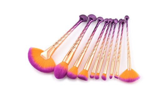 AlluraOne™   Makeup Tools Mermaid Makeup Brushes