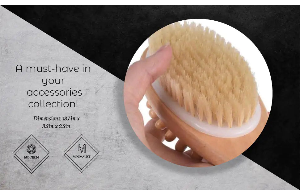 AlluraOne™   Bath Body Massage Brush
