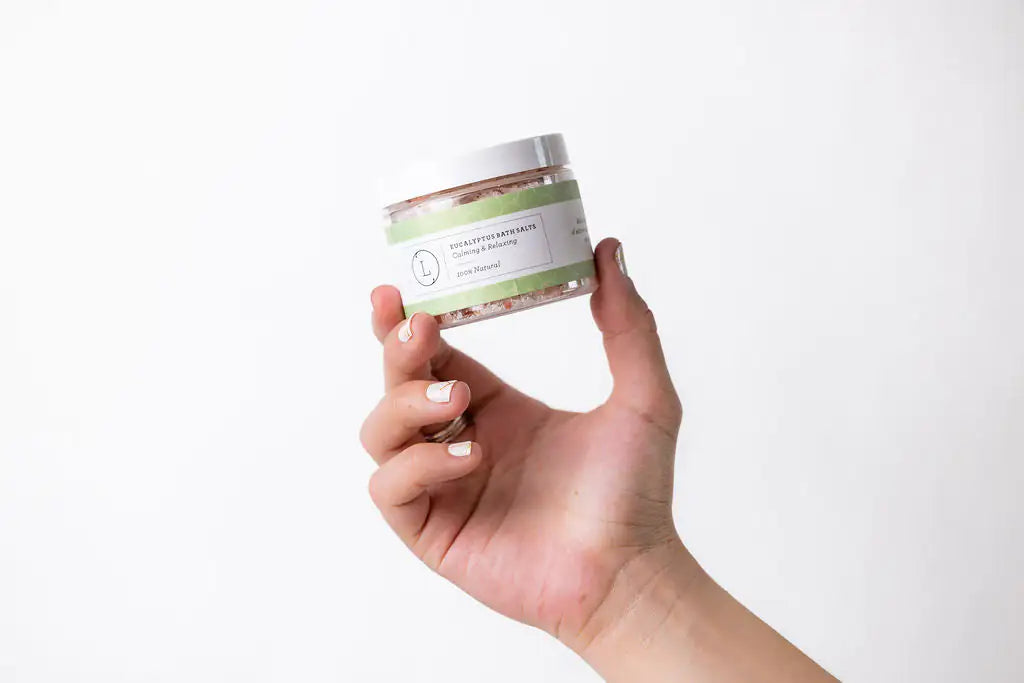 AlluraOne™   Soothing Eucalyptus CBD Bath Salts (THC Free)