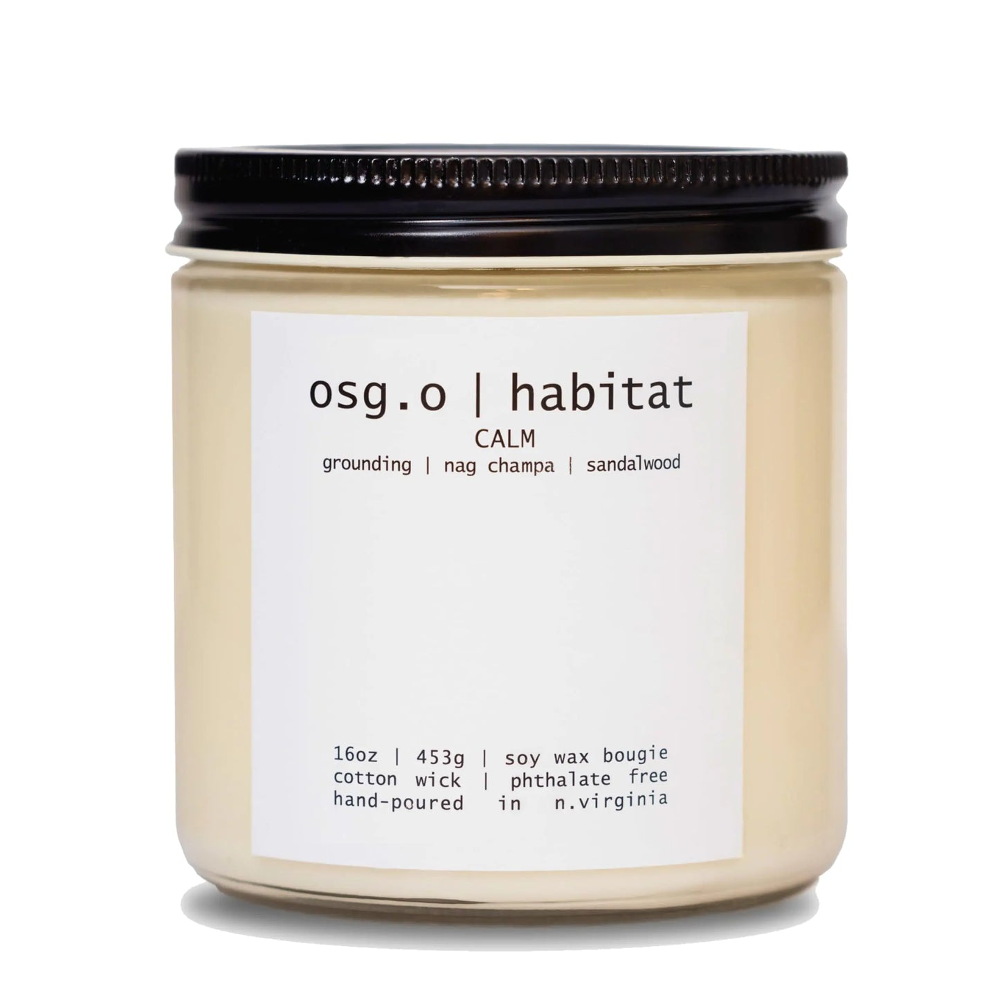 AlluraOne™   Sandalwood Essence Soy Candle - 60hr Aromatherapy