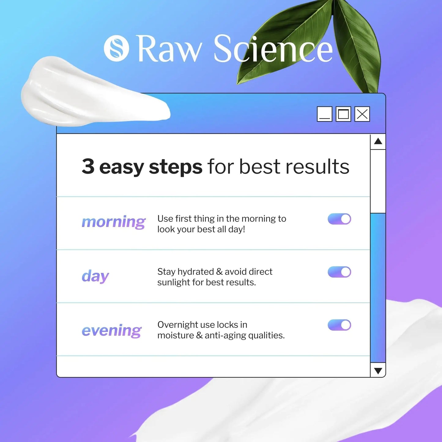 AlluraOne™   YouthGlow Anti-Wrinkle Day/Night Cream