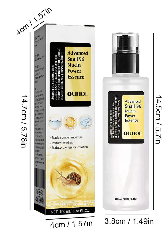 AlluraOne™   Snail Mucin 96% Revitalizing Essence - Youth & Glow