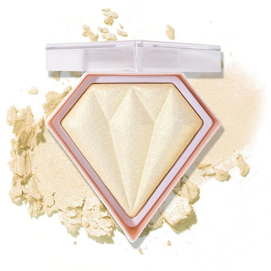 AlluraOne™   Shimmering Contour Highlighter Palette - Quicksand Gold