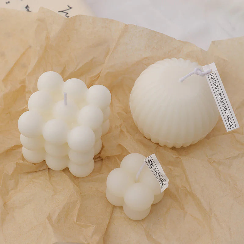 AlluraOne™   Handmade Geometric Aromatherapy Candles