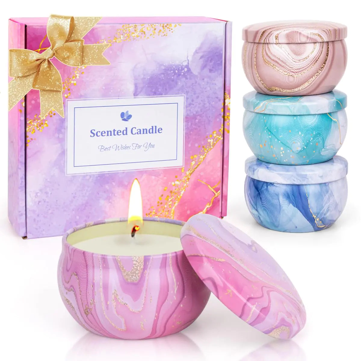 AlluraOne™   Aromatherapy Delights Candles Women's Gift Set