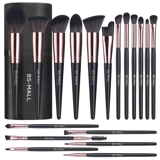 AlluraOne™   Chic 18-Piece Premium Makeup Brush Set