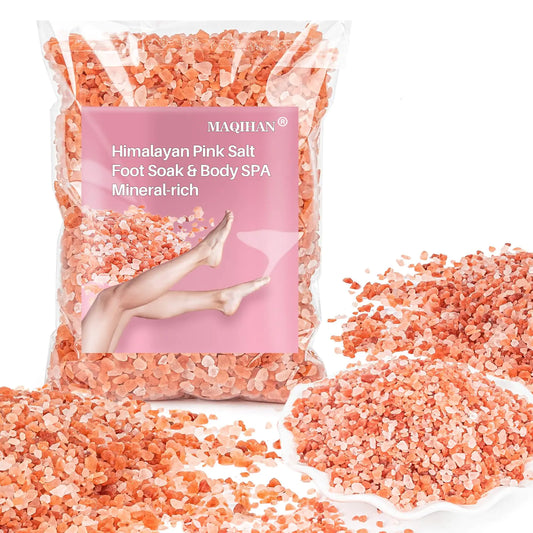 AlluraOne™   Himalayan Bliss Bath Salts - 14.5 Oz Pink Soak