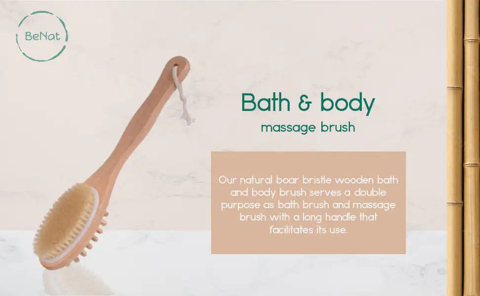 AlluraOne™   Bath & Body  Massage Brush