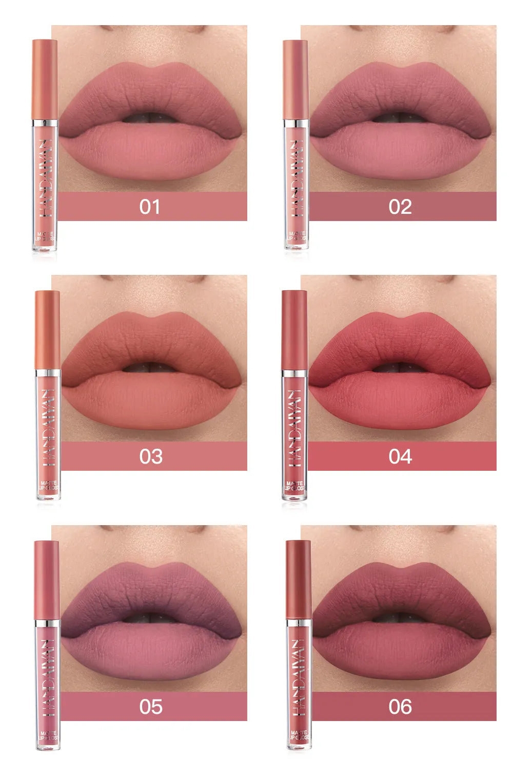 AlluraOne™   HANDAIYAN Matte Liquid Lipstick