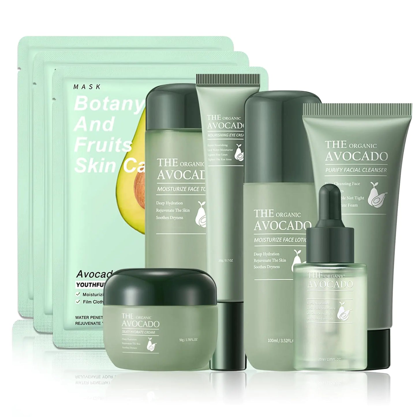 AlluraOne™   Avocado Complete Skincare Travel Kit